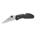 NAVAJA ABATIBLE DE ACERO INOXIDABLE CON MANGO DE PLÁSTICO HOJA DENTADA DE 2-3/4" SURTEK