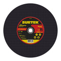 DISCO ABRASIVO TIPO 1 PARA METAL 14" X 7/64" PARA MÁQUINA ESTACIONARIA SURTEK
