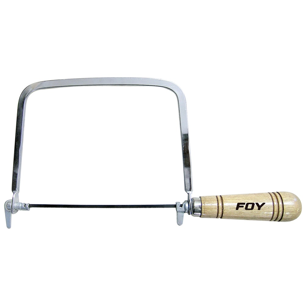ARCO CALADOR CON MANGO DE MADERA 6" FOY