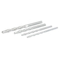 JUEGO DE 4 BROCAS PARA CONCRETO CON PUNTA DE TUNGSTENO FOY