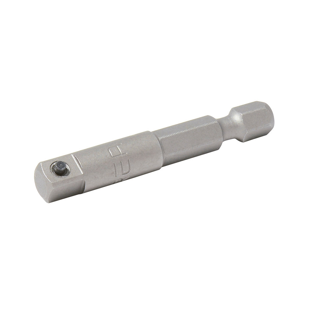 ADAPTADOR CON PERNO PARA DADOS CUADRO HEMBRA DE 1/4", HEXÁGONO DE 1/4" X 2" URREA