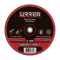 DISCO ABRASIVO TIPO 1 PARA METAL 7" X 1/8" URREA