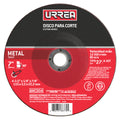 DISCO ABRASIVO TIPO 27 PARA METAL 7" X 1/4" URREA
