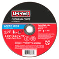 DISCO ABRASIVO TIPO 1 PARA ACERO INOXIDABLE 7" X 5/64" URREA