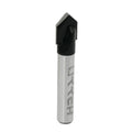 BROCA PARA ROUTER DE ACERO CORTE EN "V" 1/2" ZANCO DE 1/4" URREA