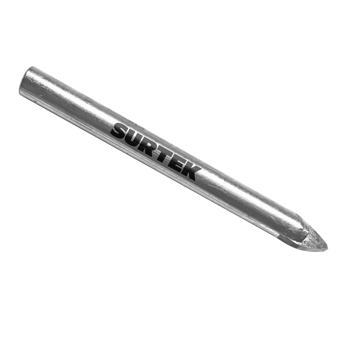 BROCA PARA VIDRIOS Y AZULEJOS DE ACERO CON CABEZA DE CARBURO DE TUNGSTENO 3/16" SURTEK BVS316