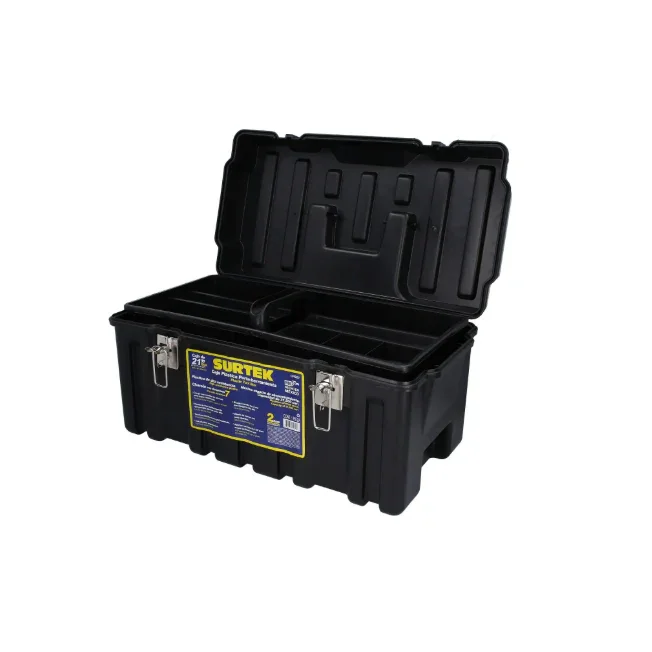 Caja Portaherramientas 21"x10"x10" con Broches Metálicos - SURTEK CPS20
