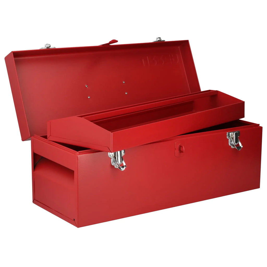 Caja Porta Herramientas 20" x 7" x 7" Metálica con Porta Candado - Urrea D5