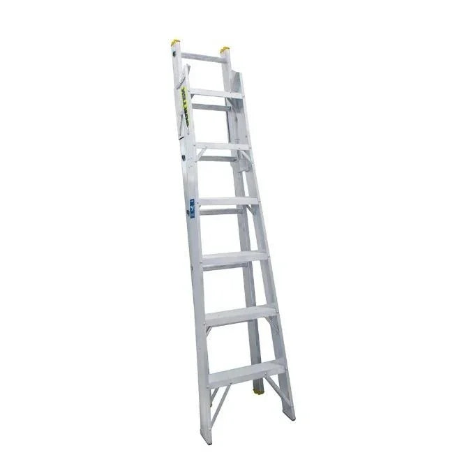 Escalera Convertible de Aluminio 4.59m - Surtek EC15