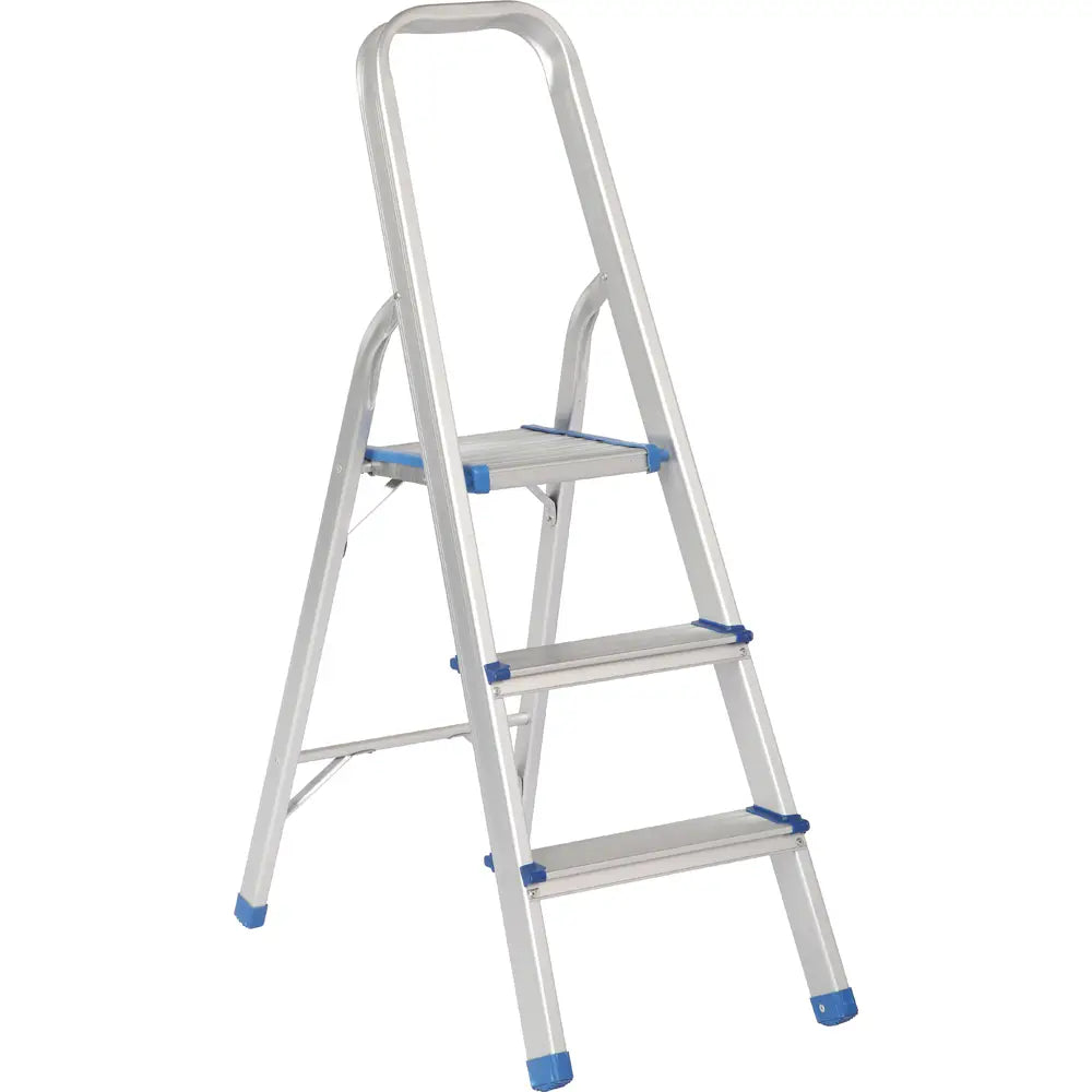 Escalera Plegable Tipo Taburete De Aluminio Con 3 Peldaños 108 Cm | Surtek ETTA3