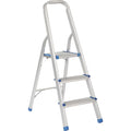 Escalera Plegable Tipo Taburete De Aluminio Con 3 Peldaños 108 Cm | Surtek ETTA3