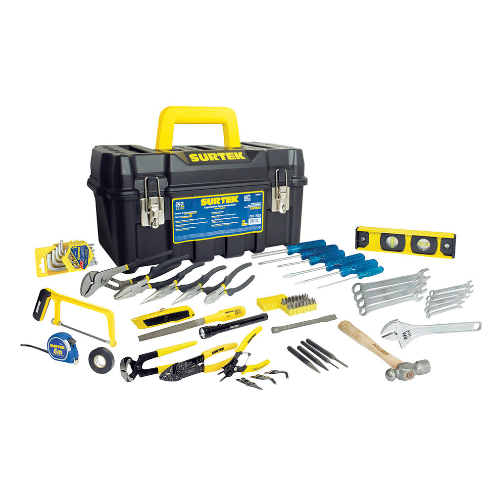 Juego De Herramientas Métrico 78 Piezas Con Caja - Surtek S78M