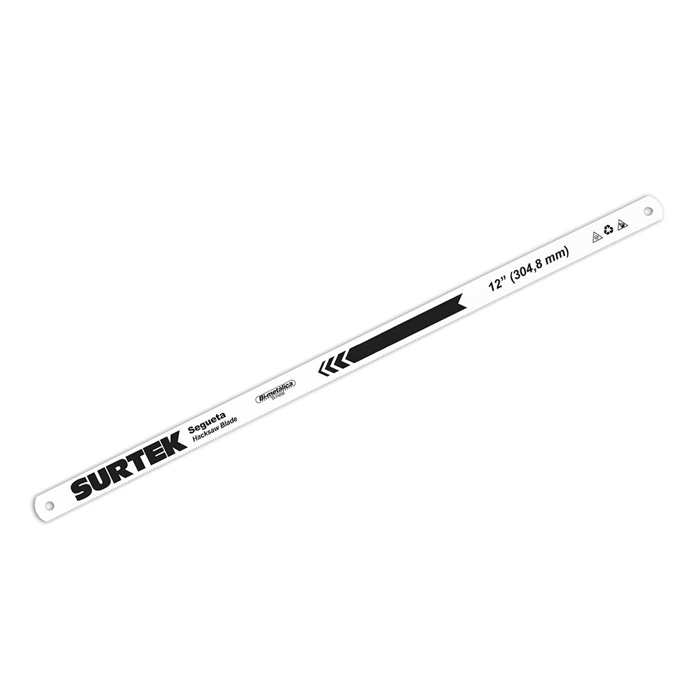 SEGUETA BIMETÁLICA EN BLÍSTER 12", 24 DPP, 2 PIEZAS SURTEK