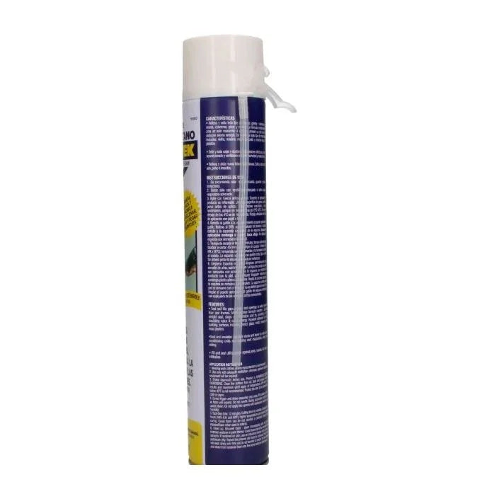 Espuma de Poliuretano 750 ml Sellado y Aislamiento - SURTEK 113502